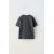 Zara Футболка с ошейником и короткими рукавами, Цвет: Серый, Размер: 6-7 лет (120 см), изображение 2