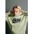 Zara Толстовка с длинным рукавом с вышивкой терри на груди и карманом-кенгуру спереди, Цвет: Зеленый, Размер: 8-9 лет (130 см), изображение 2