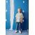 Zara Полосатая футболка с карманом , Цвет: Синий, Размер: 1½ лет (86 см), изображение 2