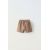 Zara Шорты "бермуды" с текстурой, с эластичным поясом и регулируемыми шнурками спереди, Цвет: Коричневый, Размер: 1½ лет (86 см), изображение 2