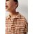 Zara Рубашка из текстильного хлопкового смесового материала в клетку , Цвет: Оранжевый, Размер: 1½ лет (86 см), изображение 2