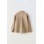 Zara Эта рубашка-овершерт является частью коллекции true neutrals, Цвет: Коричневый, Размер: 6-7 лет (120 см), изображение 2