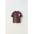 Zara Футболка big olita surf board с круглым вырезом, короткими рукавами и принтом на передней и задней стороне, Цвет: Пурпурный, Размер: 2 лет (92 см), изображение 3
