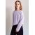 Zara Свитер из шенилла с круглым вырезом и длинными рукавами, Цвет: Пурпурный, Размер: 6-7 лет (120 см)