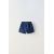 Zara Шорты с эффектом денима и контрастным поясом , Цвет: Синий, Размер: 1½ лет (86 см), изображение 2