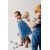 Zara Джинсовый сарафан и трусики в комплекте , Цвет: Синий, Размер: 3-6 месяцев (68 см), изображение 5