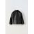 Zara Искусственная кожаная куртка байкера , Цвет: Черный, Размер: 5-6 лет (116 см), изображение 2