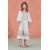 Zara Флористические льняные балетки из высококачественной телячьей кожи - лимитированное издание , Цвет: Бежевый, Размер: 30 (18,9 см)