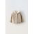 Zara Пальто длины 3/4 с капюшоном, дополненное кисточкой и длинными рукавами, Цвет: Коричневый, Размер: 3-6 месяцев (68 см)