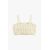 Zara Поплиновый топ с прямым вырезом горловины и застегивающимися ремешками на пуговицах, Цвет: Серый, Размер: 6-7 лет (120 см), изображение 5