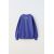 Zara Напечатанная и вышитая толстовка , Цвет: Фиолетовый, Размер: 6-7 лет (120 см), изображение 3