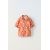 Zara Рубашка из печатного хлопкового и льняного смесового материала , Цвет: Красный, Размер: 1½ лет (86 см)
