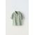 Zara Рубашка из текстурированной смесовой хлопковой ткани , Цвет: Синий, Размер: 1½ лет (86 см), изображение 3