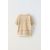 Zara Текстурированная полосатая футболка , Цвет: Бежевый, Размер: 6-7 лет (120 см), изображение 4