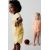 Zara Топ с террированным ананасовым вышиванием , Цвет: Жёлтый, Размер: 3-6 месяцев (68 см), изображение 5
