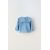 Zara Рубашка из денима и льна , Цвет: Синий, Размер: 3-6 месяцев (68 см), изображение 2