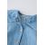 Zara Рубашка из денима и льна , Цвет: Синий, Размер: 3-6 месяцев (68 см), изображение 3