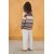Zara Брюки из льняной смеси с контрастной строчкой - лимитированная коллекция , Цвет: Бежевый, Размер: 6 лет (116 см), изображение 3