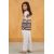 Zara Брюки из льняной смеси с контрастной строчкой - лимитированная коллекция , Цвет: Бежевый, Размер: 6 лет (116 см), изображение 4