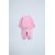 Zara Двухчастный костюм "plain plush" из кофты и брюк , Цвет: Розовый, Размер: 1-3 месяцев (62 см)