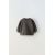 Zara Однотонная толстовка с пуговицами , Цвет: Серый, Размер: 3-6 месяцев (68 см)