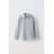 Zara Рубашка из полосатого льняно-хлопкового микса, Цвет: Синий, Размер: 6 лет (116 см)