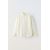 Zara Рубашка из полосатой смесовой ткани , Цвет: Бежевый, Размер: 6 лет (116 см), изображение 4