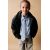 Zara Рубашка в полоску с галстуком , Цвет: Синий, Размер: 6 лет (116 см)