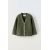 Zara Кардиган из вязаного материала с v-образным вырезом и длинными рукавами, Цвет: Зеленый, Размер: 6-7 лет (120 см)