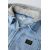 Zara Рубашка с капюшоном из контрастного денима , Цвет: Синий, Размер: 6-7 лет (120 см), изображение 5