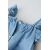 Zara Ромпер из текстиля с приталенным вырезом и оборками на бретелях, Цвет: Синий, Размер: 9-12 месяцев (80 см), изображение 3