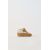Zara Кожаные ботильоны с подкладкой из овчины и коровьей кожи, Цвет: Коричневый, Размер: 15/16 (9,6 см)