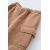Zara Брюки-карго из ткани твилл с подкладкой , Цвет: Коричневый, Размер: 3-6 месяцев (68 см), изображение 4