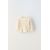 Zara Футболка с рубчиком и цветочным узором , Цвет: Бежевый, Размер: 3-6 месяцев (68 см)
