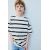 Zara Полосатая футболка из тяжелого хлопка с ярлыком , Цвет: multicolor, Размер: 6-7 лет (120 см), изображение 4