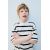 Zara Полосатая футболка из тяжелого хлопка с ярлыком , Цвет: multicolor, Размер: 6-7 лет (120 см), изображение 5