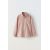Zara Рубашка из полосатого льняного микса , Цвет: Розовый, Размер: 6 лет (116 см), изображение 3
