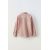 Zara Рубашка из полосатого льняного микса , Цвет: Розовый, Размер: 6 лет (116 см), изображение 4