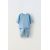 Zara Футболка и джоггеры "костюм", Цвет: Синий, Размер: 12-18 месяцев (86 см)