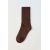 Zara Длинные носки true neutrals , Цвет: Коричневый, Размер: 12-14 лет (24-26 см), изображение 3