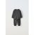 Zara Двухместный комплект из 100% кашемира, Цвет: Серый, Размер: 6-9 месяцев (74 см), изображение 3