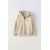 Zara Вышитая толстовка с молнией , Цвет: Бежевый, Размер: 6-7 лет (120 см)
