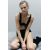 Zara высокие трусы с высокой талией и эластичным поясом, Цвет: Черный, Размер: XL