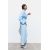 Zara высокие брюки с укороченной посадкой, Цвет: Синий, Размер: XS, изображение 2