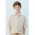 Zara Рубашка в полоску с карманом и биркой , Цвет: Бежевый, Размер: 6-7 лет (120 см)