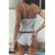 Zara трусы из шерсти с кружевными оборками, Цвет: Бежевый, Размер: XL, изображение 3