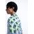 Zara рубашка в клетку с вырезом CHECK PRINT SHIRT, Цвет: Синий, Размер: S (US S), изображение 6