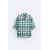Zara рубашка в клетку с вырезом CHECK PRINT SHIRT, Цвет: Синий, Размер: S (US S), изображение 7