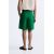 Zara широкие бермуды с защипами на поясе, Цвет: Зеленый, Размер: EU 42 (US 32), изображение 4