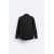 Zara рубашка в стиле тюкседо, Цвет: Черный, Размер: XL (US XL), изображение 8